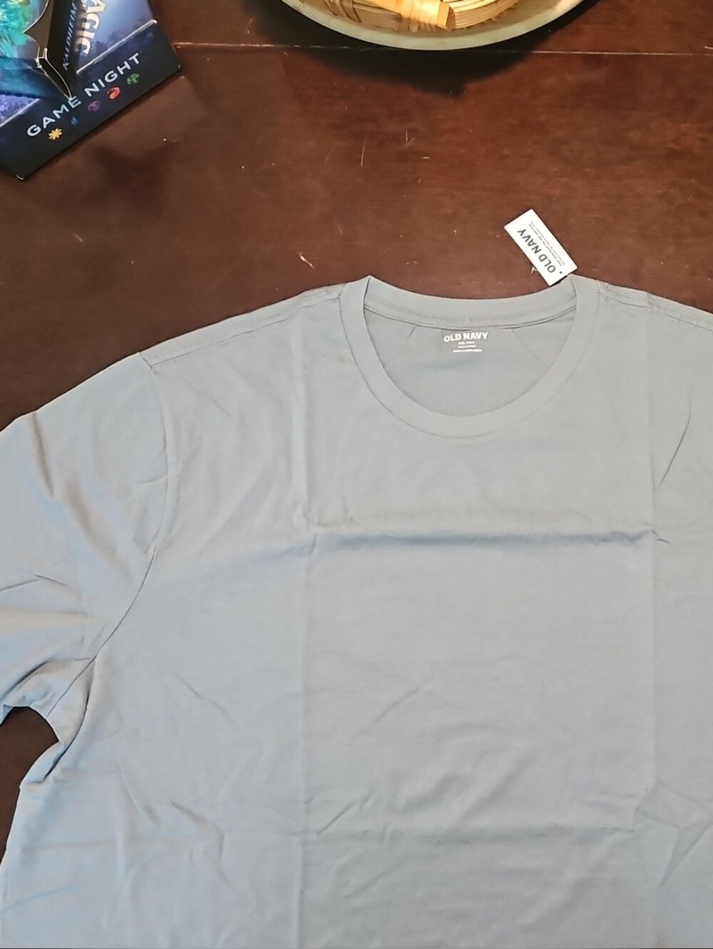 Old Navy Men’s Short Sleeve Crew Tee in Light Blue